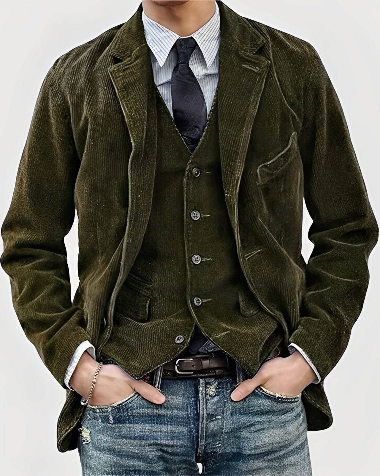 Florence | Corduroy jacket and vest