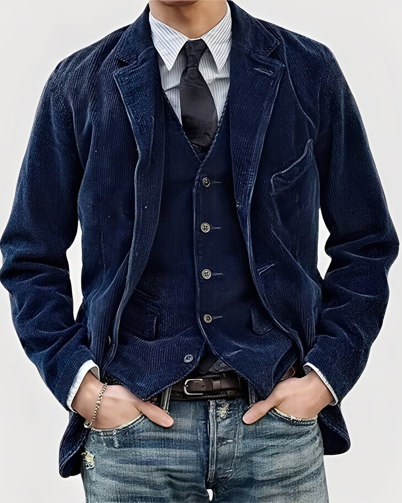 Florence | Corduroy jacket and vest