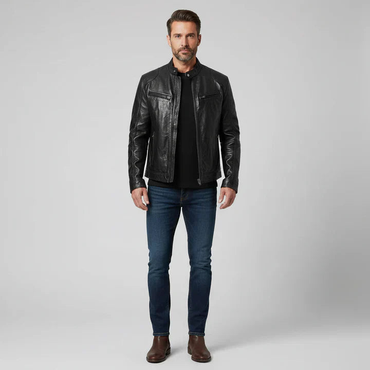 Morgan - Elegant Leather Jacket